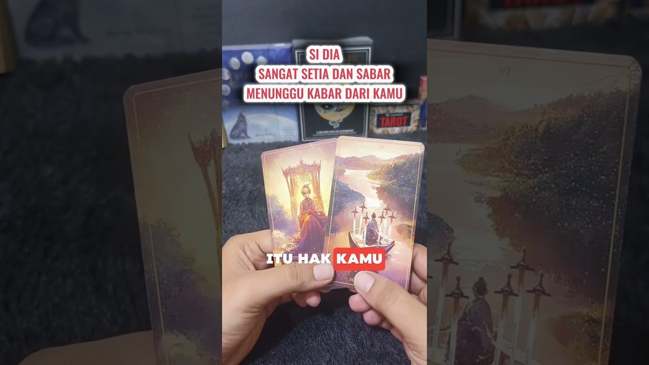 No momento, você está visualizando SI DIA SANGAT SETIA DAN SABAR MENUNGGU KABAR DARI KAMU #tarot #tarotreading