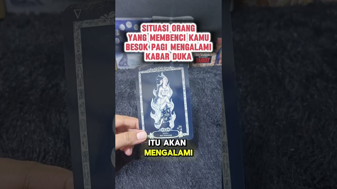 No momento, você está visualizando SITUASI ORANG YANG MEMBENCI KAMU BESOK PAGI MENGALAMI KABAR DUKA #tarot #tarotreading