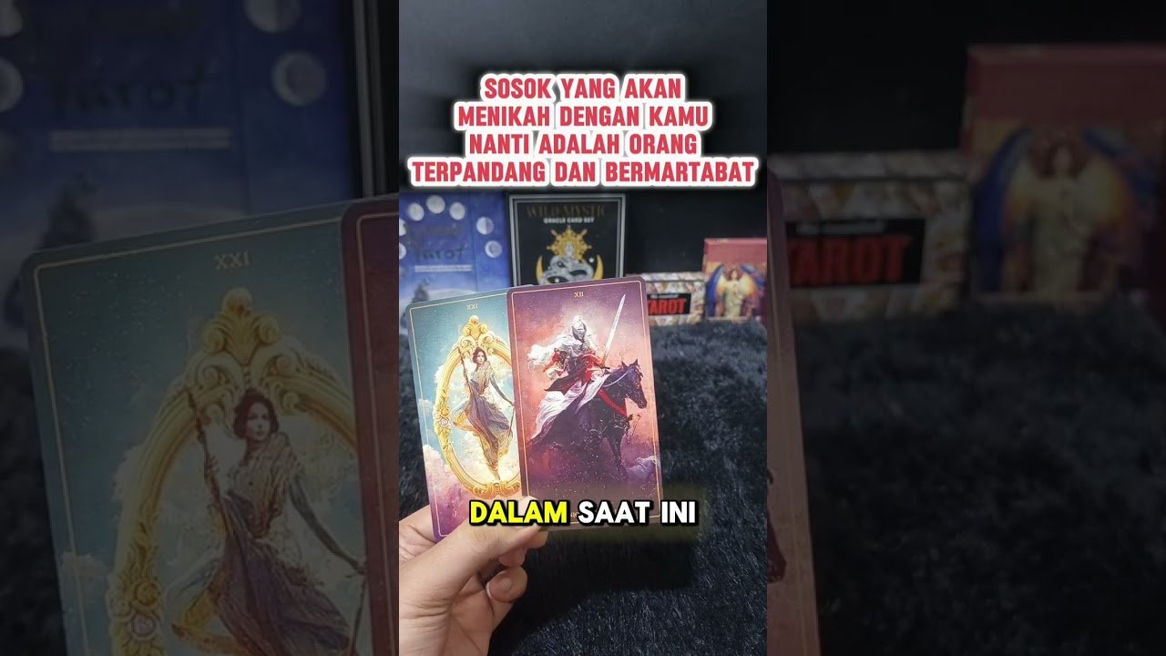 No momento, você está visualizando SOSOK YANG AKAN MENIKAH DENGANMU NANTI ADALAH ORANG TERPANDANG DAN BERMARTABAT #tarot #tarotreading