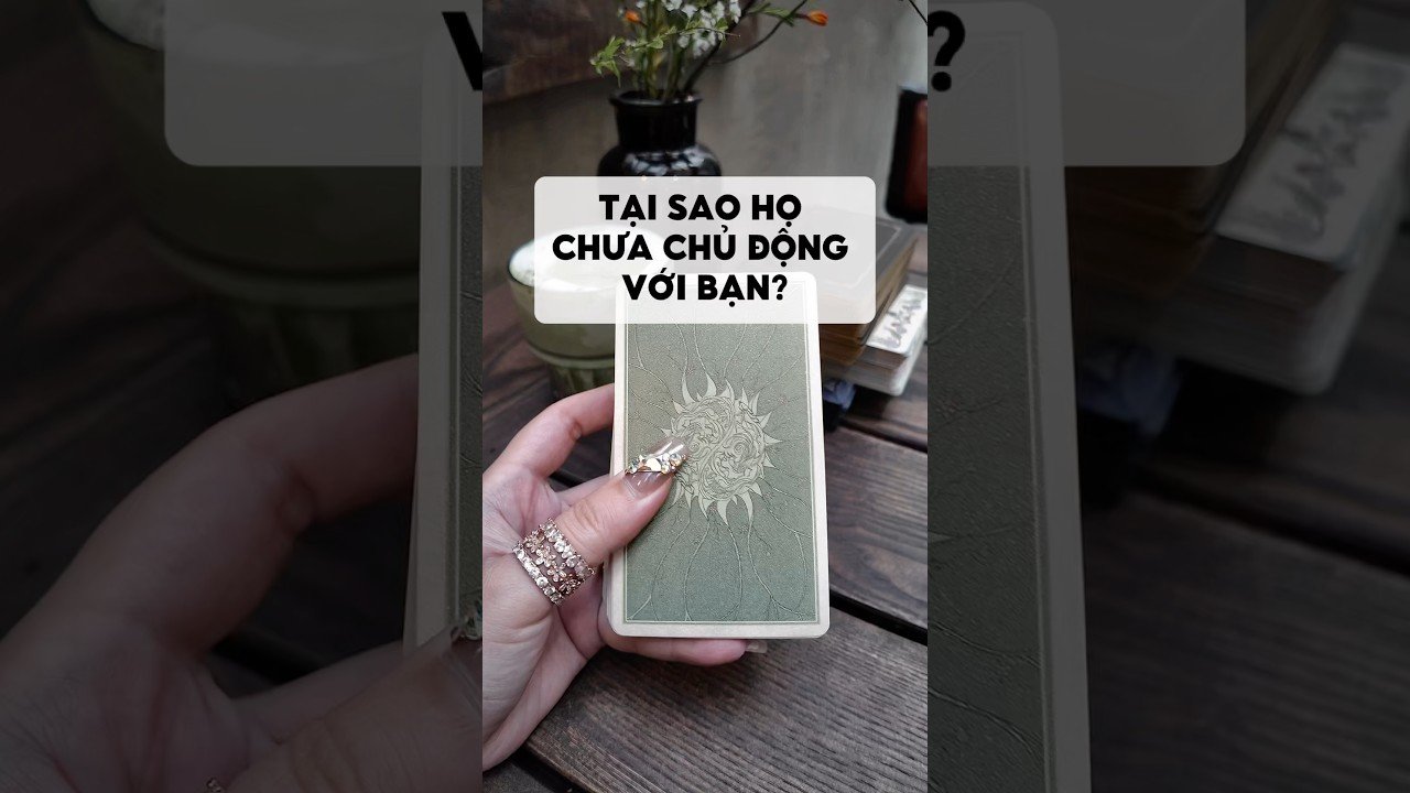 No momento, você está visualizando Tại sao họ chưa chủ động với bạn? #tarot #duongtarot #tarotvietnam #tarotonline #tinhyeu