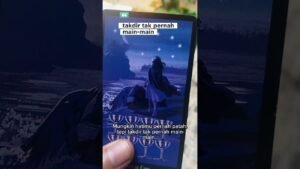 Leia mais sobre o artigo takdir tak pernah main-main #cinta #tarot