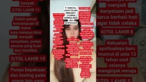 Leia mais sobre o artigo tanggal lahir keramat ucapannya bisa jadi doa #shots #hiburansegar #tarot #info