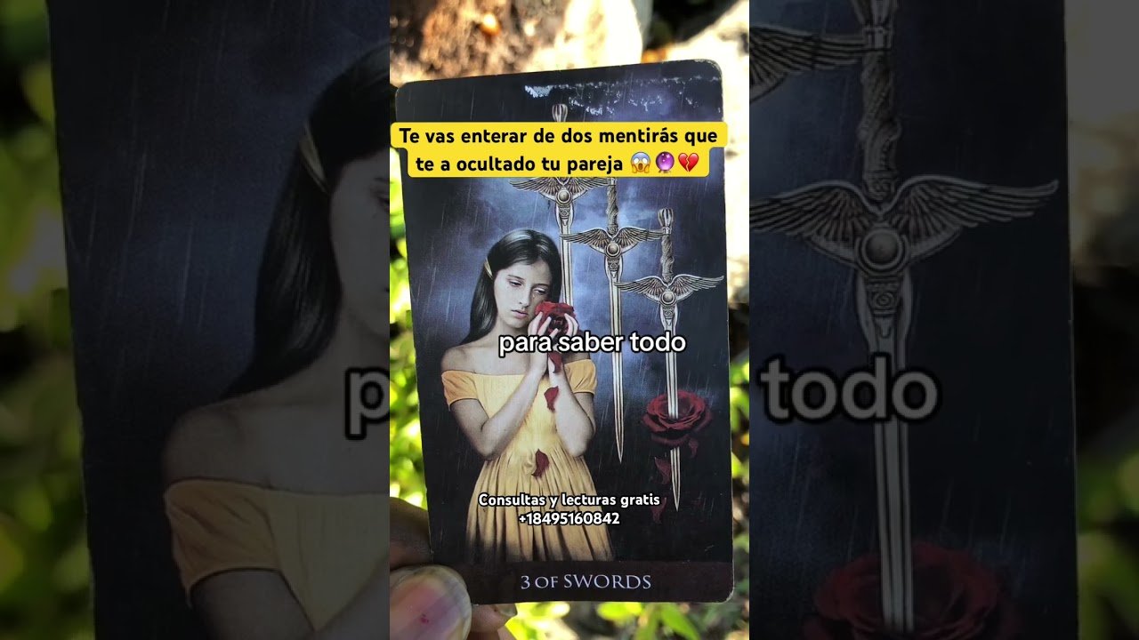 No momento, você está visualizando Te vas enterar de dos mentirás 💔🔮🚨 #tarot #lecturacartas #horoscopo #amor #sabiasque #shots