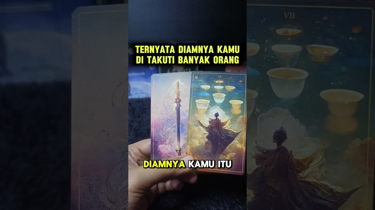 No momento, você está visualizando TERNYATA DIAMNYA KAMU DI TAKUTI BANYAK ORANG #tarot #tarotreading