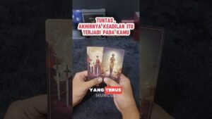 Leia mais sobre o artigo TUNTAS, AKHIRNYA KEADILAN ITU TERJADI PADA KAMU #tarot #tarotreading