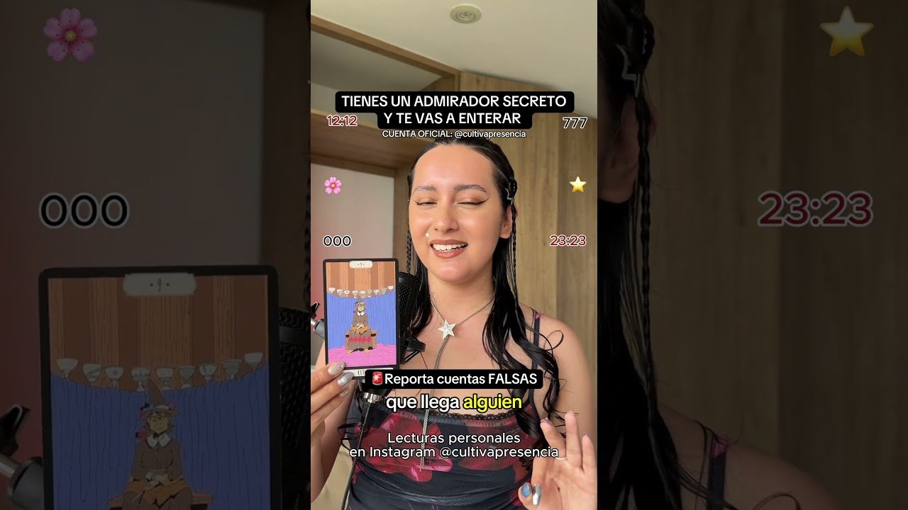 No momento, você está visualizando Un admirador secreto ⭐️💗✨ #energia #cultivapresencia #tarot #intuición