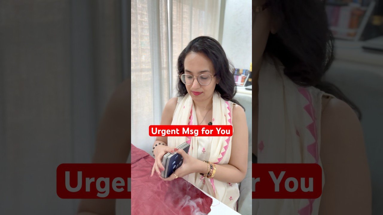 No momento, você está visualizando Urgent Msg apke liye!! #tarot #tarotreading #divyasandesh #divineguidance #currentenegies