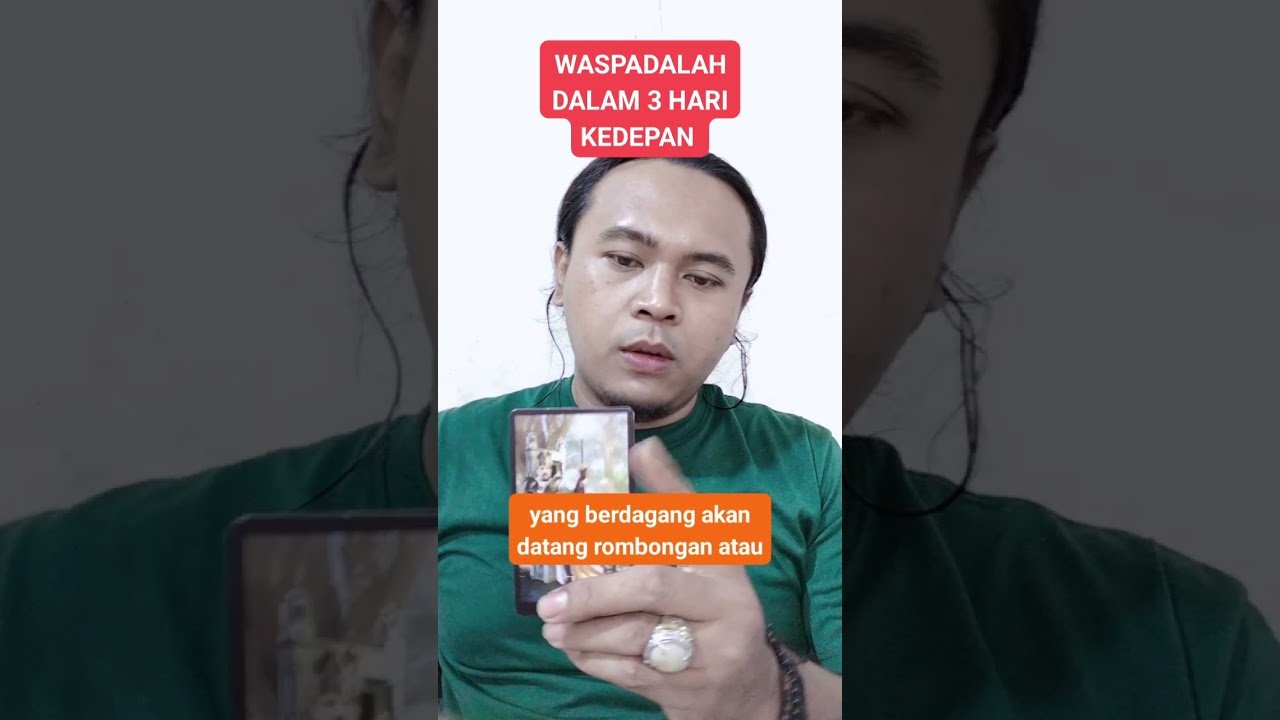 No momento, você está visualizando Waspadalah dalam 3 hari kedepan #tarot #tarotreading #generalreading #trending #viral #candrabagus