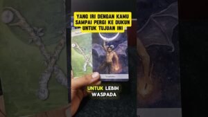 Leia mais sobre o artigo YANG IRI DENGAN KAMU SAMPAI PERGI KE DUKUN UNTUK TUJUAN INI #tarot #tarotreading