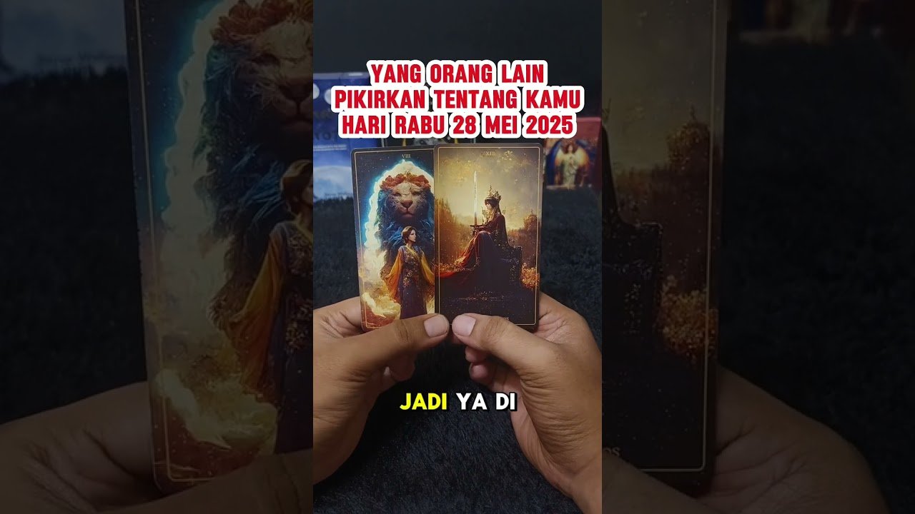 No momento, você está visualizando YANG ORANG LAIN PIKIRKAN TENTANG KAMU HARI RABU 28 MEI 2025 #tarot #tarotreading