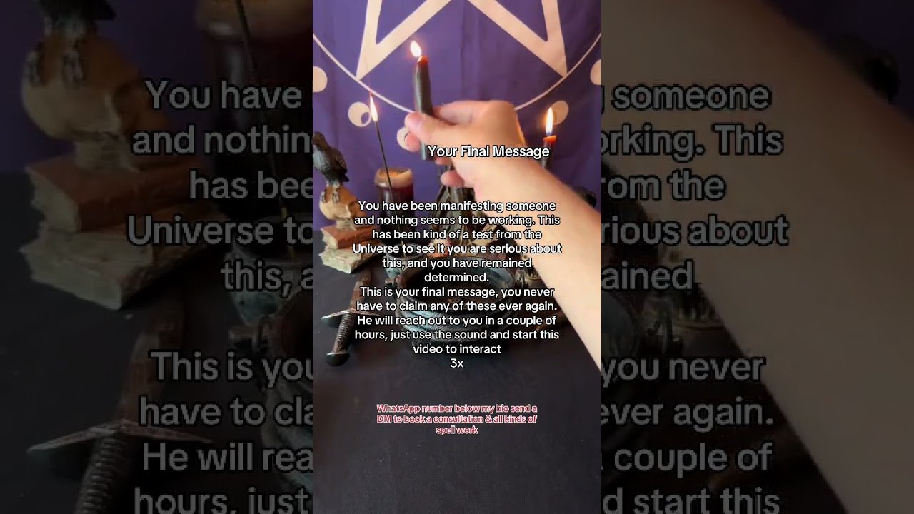 No momento, você está visualizando You have been manifesting someone and nothing seems to have happened #tarot #shorts #youtubeshorts