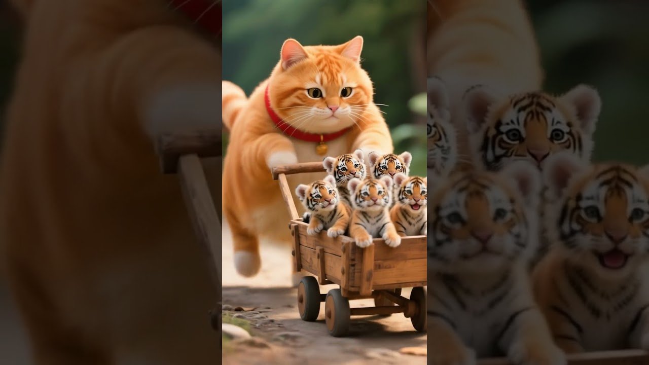 No momento, você está visualizando একটি বিড়াল আর বাঘ কি সুন্দর #tamil #tarot #youtube #dbd #cat #cat #facts #baby