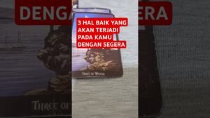 Leia mais sobre o artigo 3 HAL BAIK YANG AKAN TERJADI PADA KAMU DENGAN SEGERA #tarot