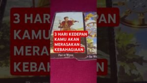 Leia mais sobre o artigo 3 HARI KEDEPAN KAMU AKAN MERASAKAN KEBAHAGIAAN #tarot #tarotreading