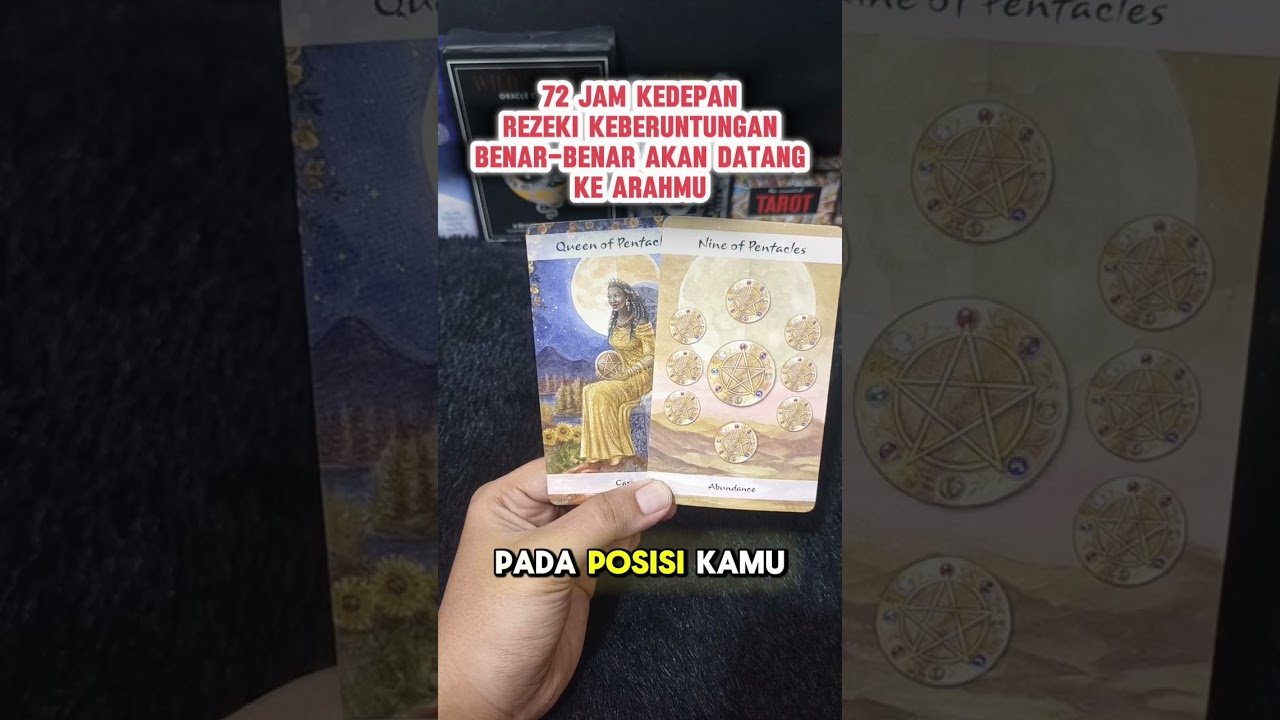 No momento, você está visualizando 72 JAM KEDEPAN REZEKI KEBERUNTUNGAN BENAR-BENAR AKAN DATANG KE ARAHMU #tarot #tarotreading