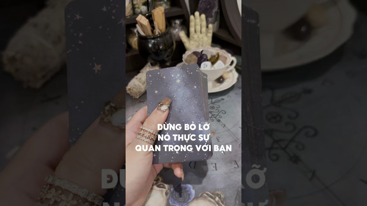 No momento, você está visualizando Đừng bỏ lỡ, nó thực sự quan trọng với bạn #tarot #duongtarot #tarotreels #tarotvietnam #tarotonline