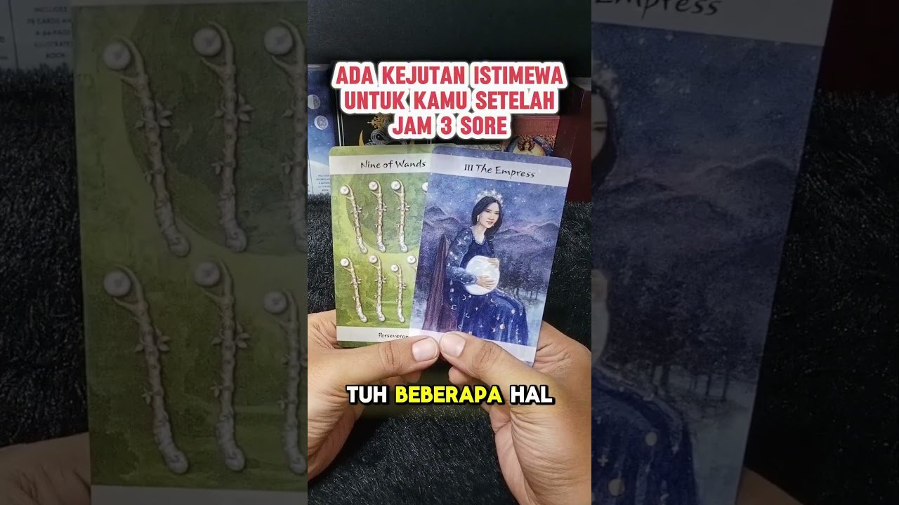 No momento, você está visualizando ADA KEJUTAN ISTIMEWA UNTUK KAMU SETELAH JAM 3 SORE #tarot #tarotreading