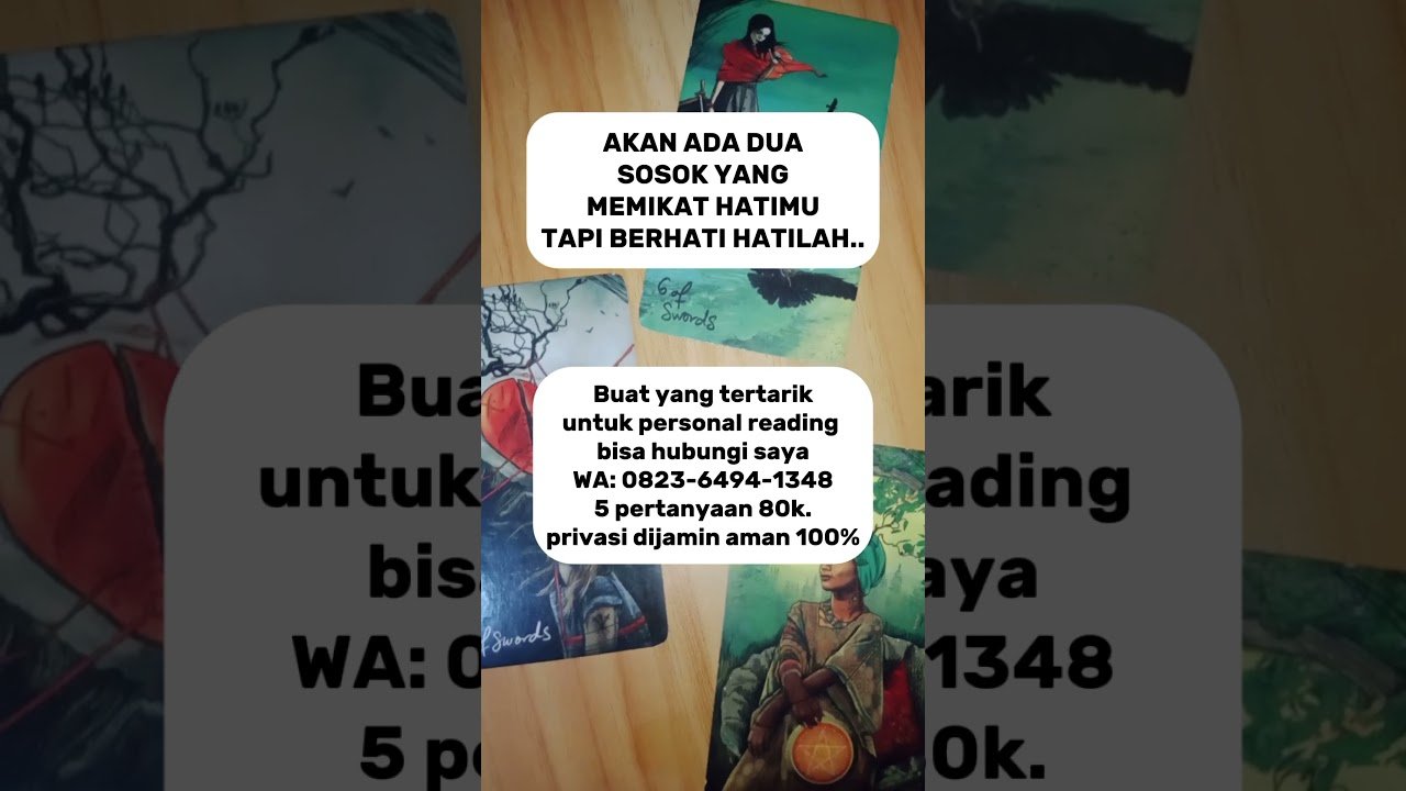 No momento, você está visualizando Akan ada dua sosok yang memikat hatimu tapi berhati hati lah #tarot #tarotindonesia