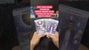 Leia mais sobre o artigo APA YANG KAMU INGINKAN BENWR AKAN TERWUJUD DALAM WAKTU DEKAT #tarot #tarotreading