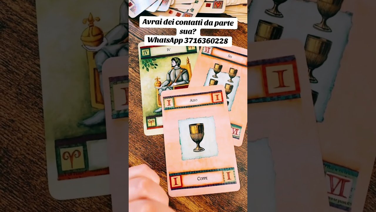 No momento, você está visualizando Avrai dei contatti da parte sua? #Tarocchi #Interattivi #Amore #Cartomanzia #Tarot #Oracoli