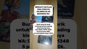 Leia mais sobre o artigo Berhati hatilah jika Vidio ku ini menuju ke beranda mu #tarot