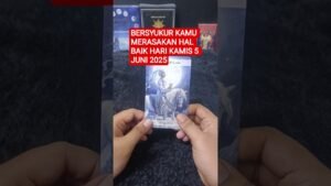 Leia mais sobre o artigo BERSYUKUR KAMU MERASAKAN HAL BAIK HARI KAMIS 5 JUNI 2025 #tarot #tarotreading