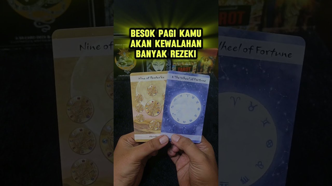 No momento, você está visualizando BESOK PAGI KAMU AKAN KEWALAHAN BANYAK REZEKI #tarot #tarotreading