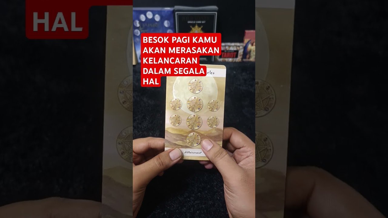 No momento, você está visualizando BESOK PAGI KAMU AKAN MERASAKAN KELANCARAN DALAM SEGALA HAL #tarot #tarotreading