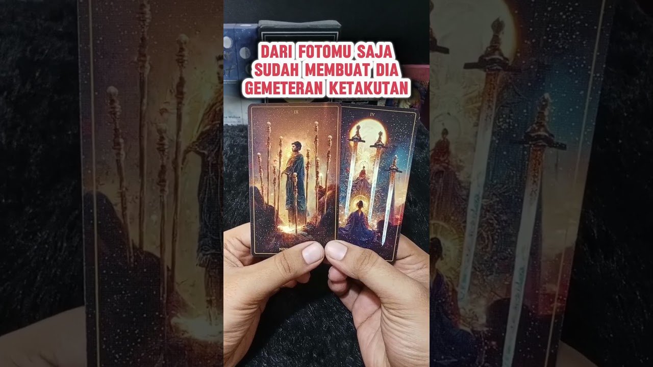 No momento, você está visualizando DARI FOTOMU SAJA SUDAH MEMBUAT DIA GEMETERAN KETAKUTAN #tarot #tarotreading