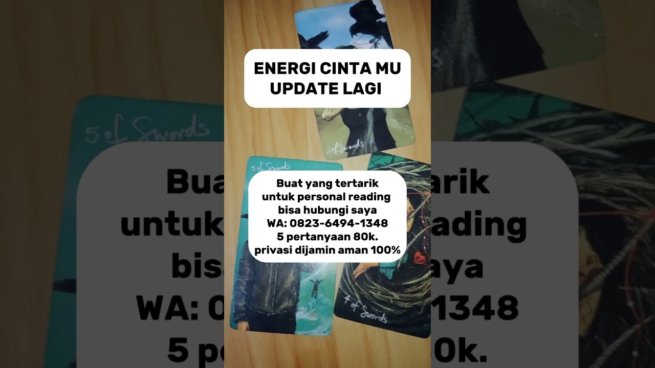 No momento, você está visualizando Energi cinta mu update lagi #tarot