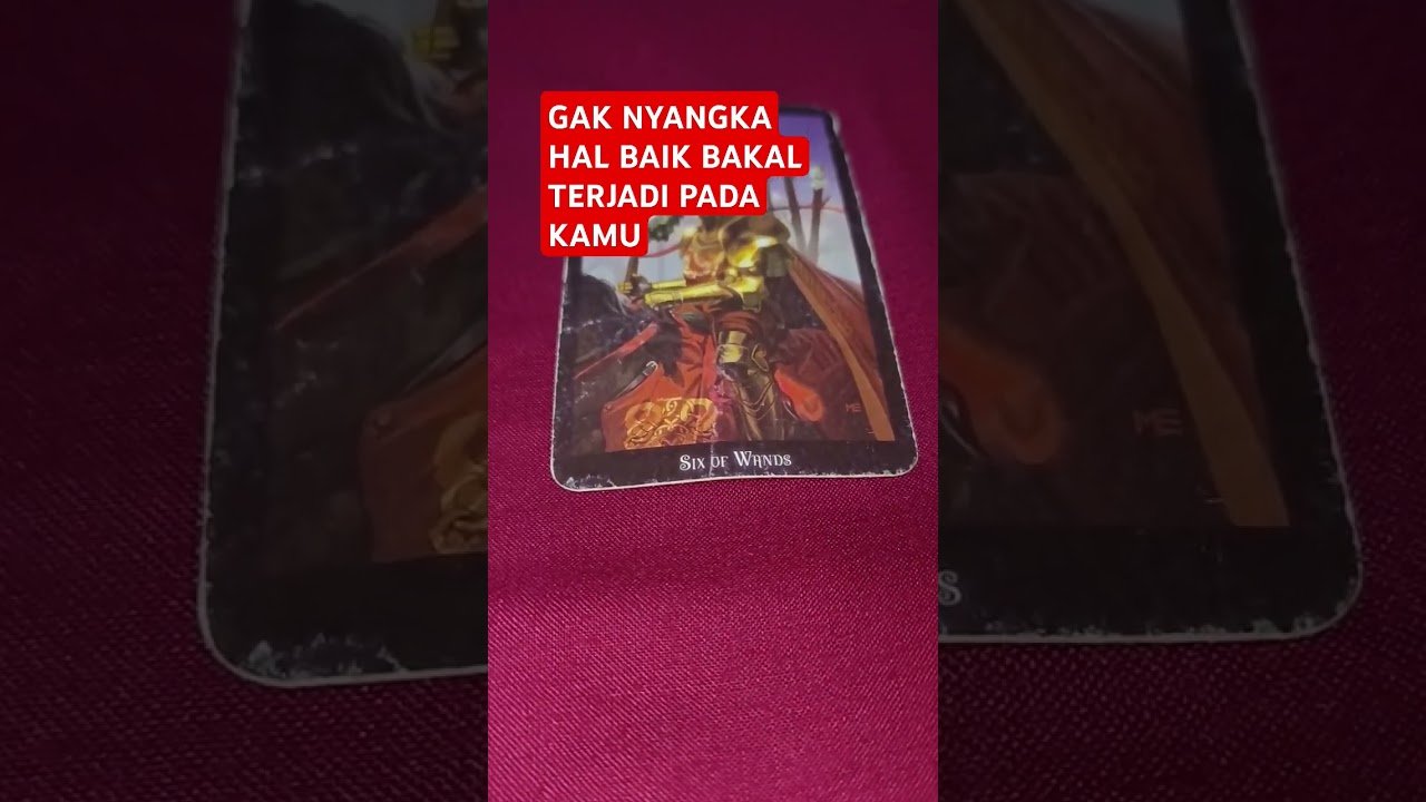 No momento, você está visualizando GAK NYANGKA HAL BAIK BAKAL TERJADI PADA KAMU #tarot #tarotreading