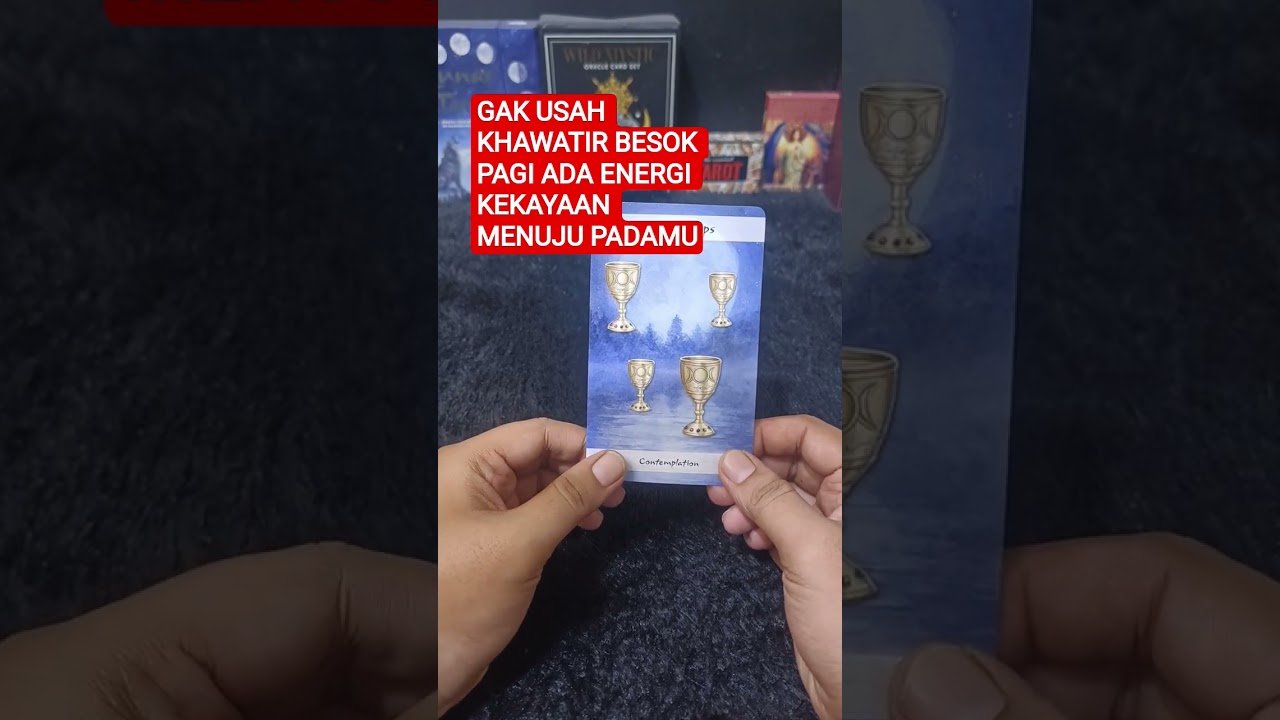 No momento, você está visualizando GAK USAH KHAWATIR BESOK PAGI ADA ENERGI KEKAYAAN MENUJU PADAMU #tarot #tarotreading