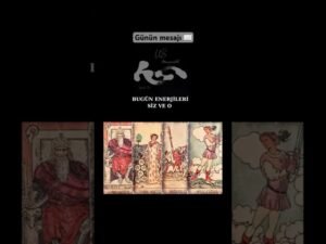 Leia mais sobre o artigo Günün Mesajı; Sen- O ve Genel Enerjiler #tarot #gününmesajı