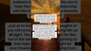 Leia mais sobre o artigo He’s feeling confused & both of you are stressing over eachother #tarot #trending #viral #love #fyp