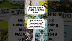 Leia mais sobre o artigo Jangan di skip pesan ini untuk kamu #tarot