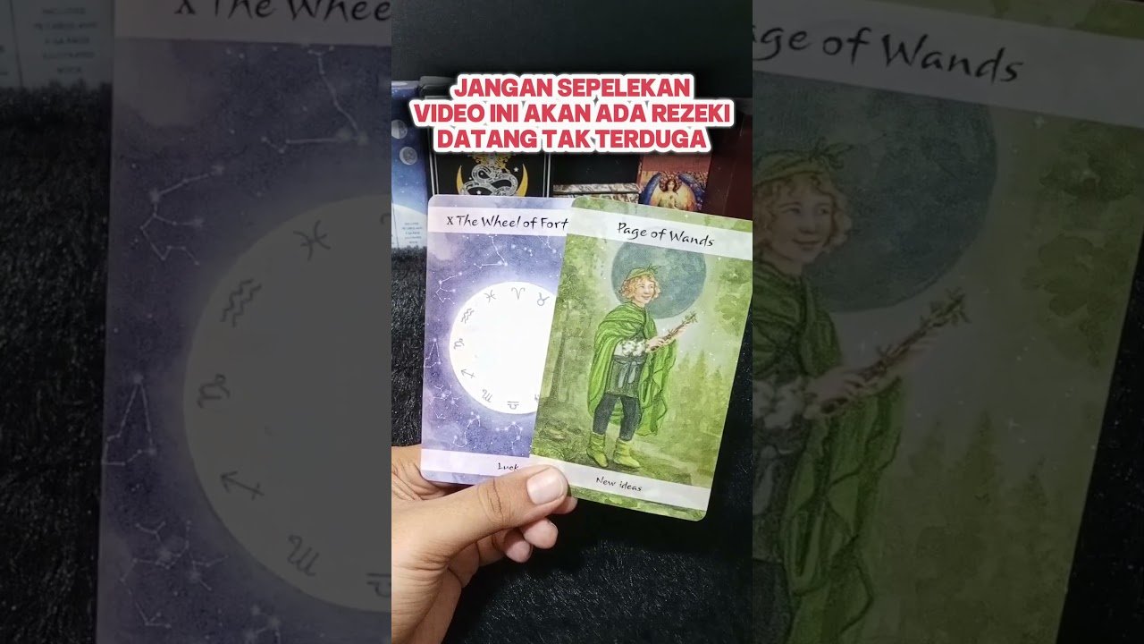 No momento, você está visualizando JANGAN SEPELEKAN VIDEO INI AKAN ADA REZEKI DATANG TAK TERDUGA #tarot #tarotreading