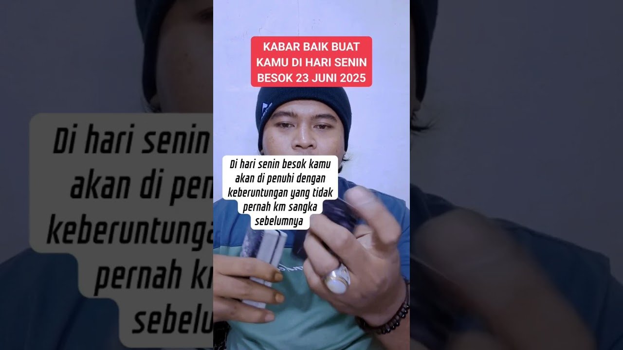 No momento, você está visualizando Kabar baik buat kamu di hari senin besok 23 juni 2025 #tarot #shorts