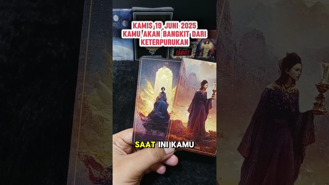 No momento, você está visualizando KAMIS 19 JUNI 2025 KAMU AKAM BANGKIT DARI KETERPURUKAN #tarot #tarotreading
