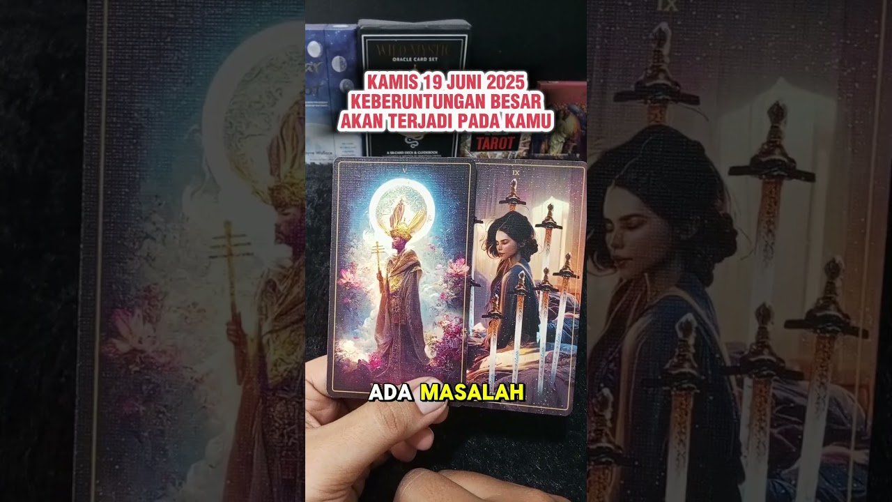 No momento, você está visualizando KAMIS 19 JUNI 2025 KEBERUNTUNGAN BESAR AKAN TERJADI PADA KAMU #tarot #tarotreading