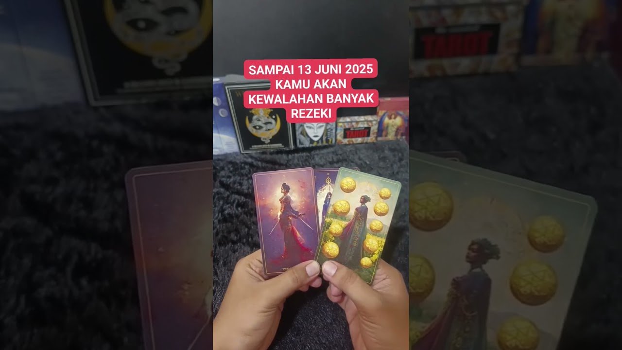 No momento, você está visualizando KAMU AKAN KEWALAHAN BANYAK REZEKI #tarot #tarotreading