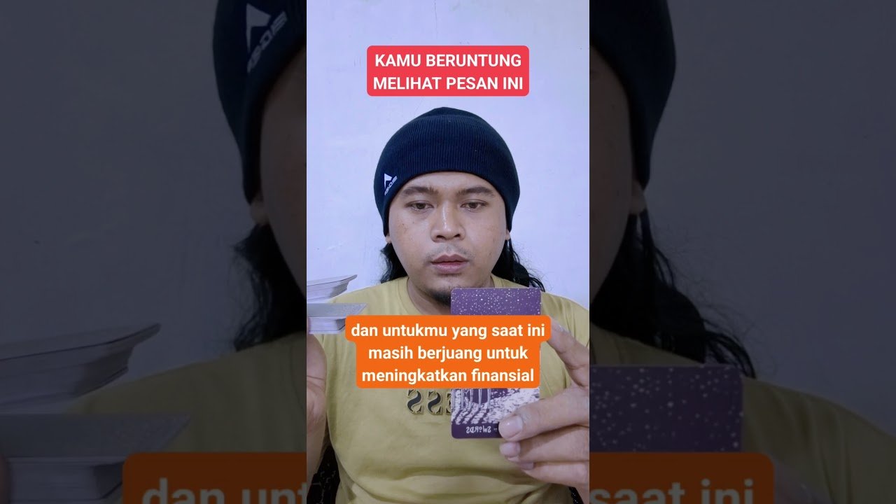 No momento, você está visualizando Kamu beruntung melihat pesan ini #tarot