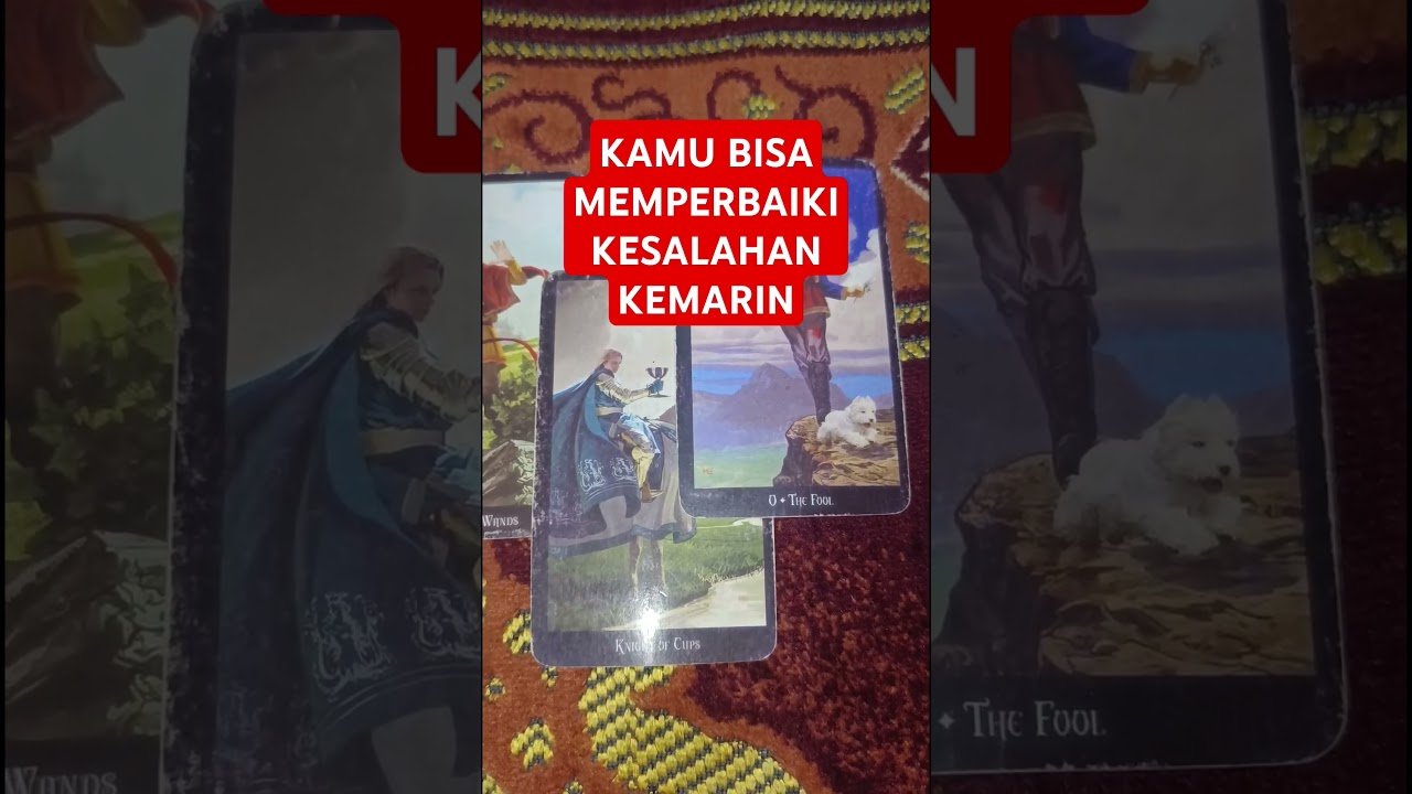 No momento, você está visualizando KAMU BISA MEMPERBAIKI KESALAHAN KEMARIN #tarot #tarotreading