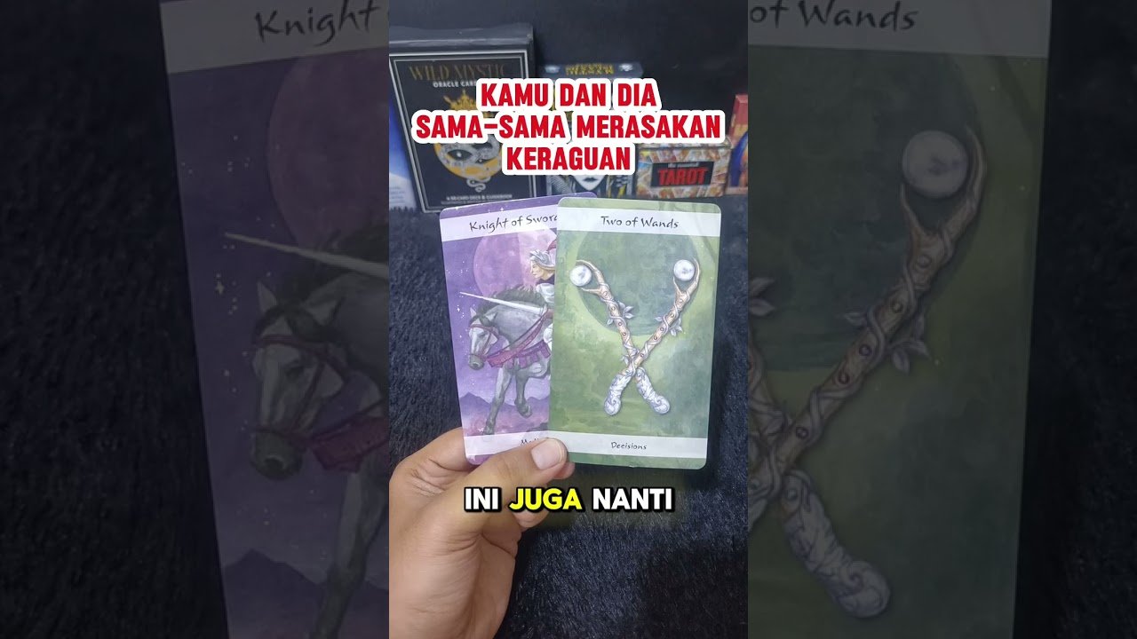 No momento, você está visualizando KAMU DAN DIA SAMA-SAMA MERASAKAN KERAGUAN #tarot #tarotreading
