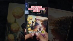 Leia mais sobre o artigo KAMU HARUS MERELAKAN SESUATU HARI INI #tarot #tarotreading