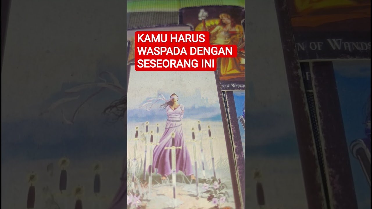 No momento, você está visualizando KAMU HARUS WASPADA DENGAN SESEORANG INI #tarot