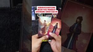 Leia mais sobre o artigo KEBAHAGIAAN KAMU BESOK PAGI MEMBUAT SESEORANG CEMAS DAN IRI #tarot #tarotreading