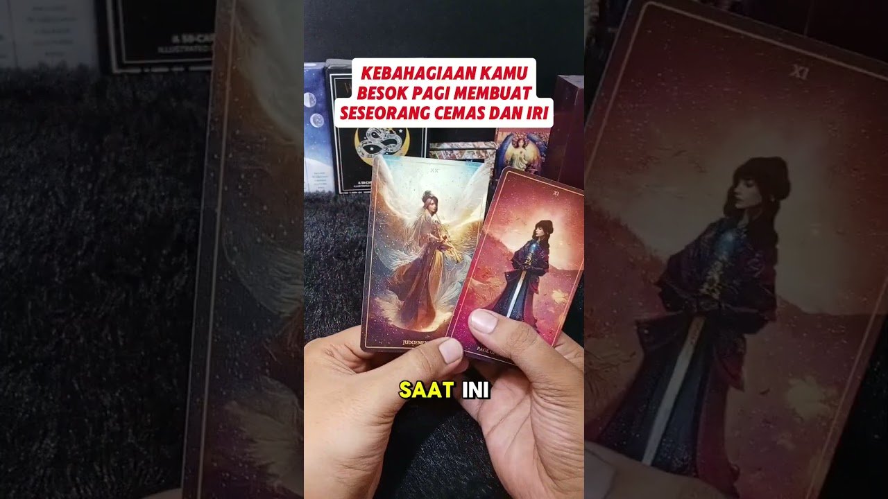 No momento, você está visualizando KEBAHAGIAAN KAMU BESOK PAGI MEMBUAT SESEORANG CEMAS DAN IRI #tarot #tarotreading
