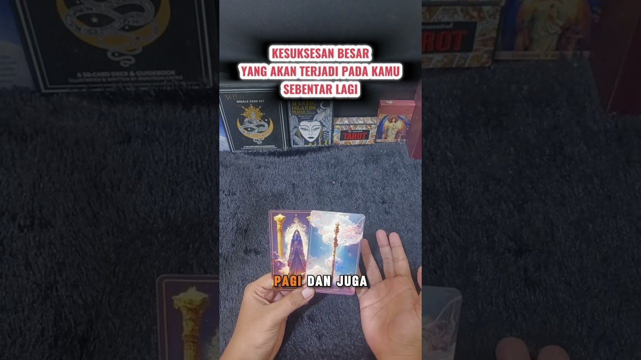 No momento, você está visualizando KESUKSESAN BESAR YANG AKAN TERJADI PADA KAMU SEBENTAR LAGI #tarot #tarotreading