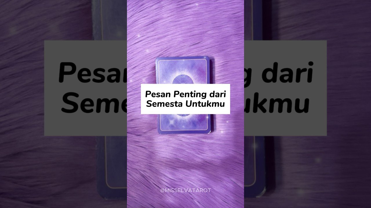 No momento, você está visualizando Konsul #Tarot mulai 45rb, hubungi WA 081284976148