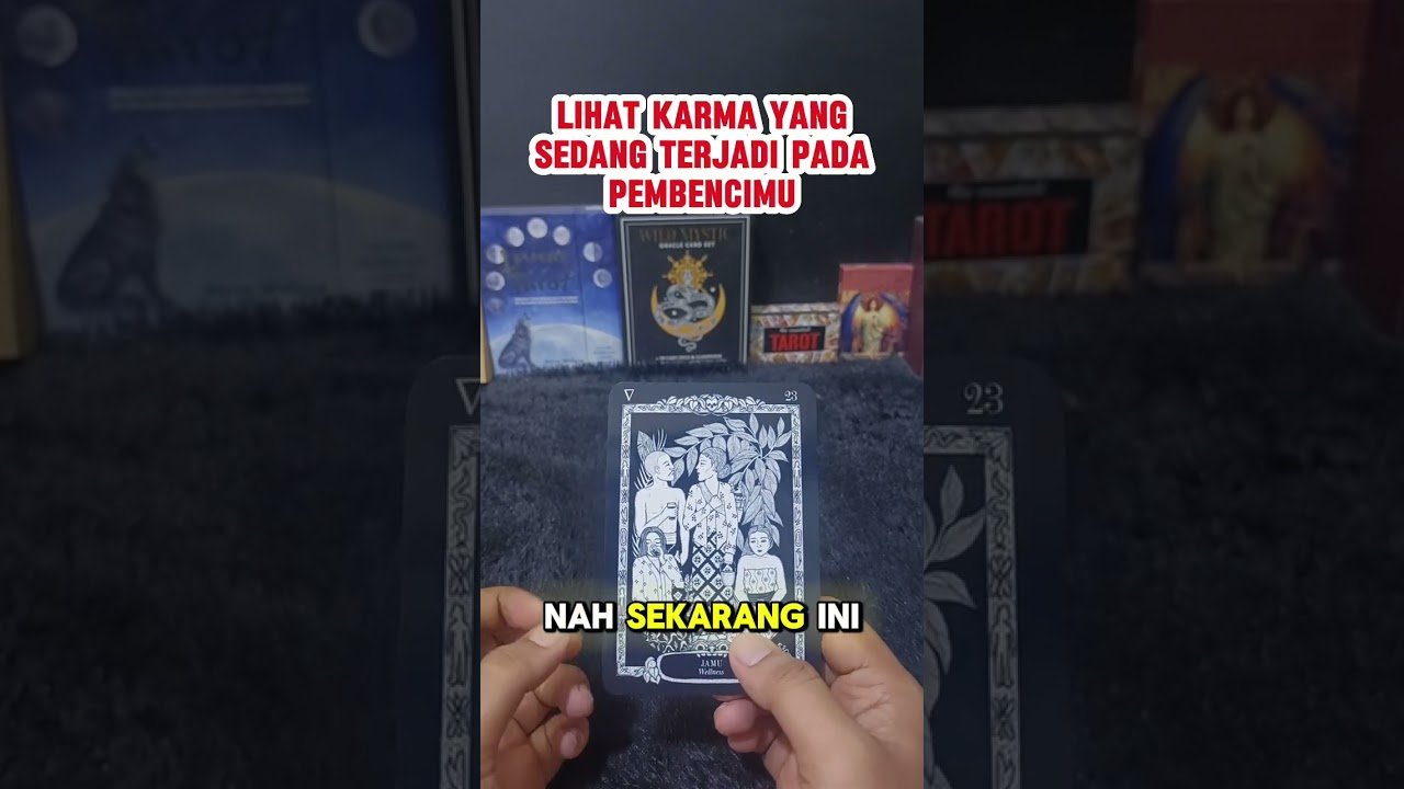 No momento, você está visualizando LIHAT KARMA YANG SEDANG TERJADI PADA PEMBENCIMU #tarot #tarotreading